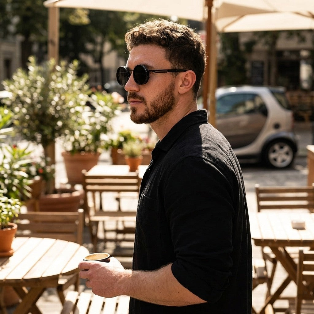 Luméra Adjustable Polarized Round Sunglasses